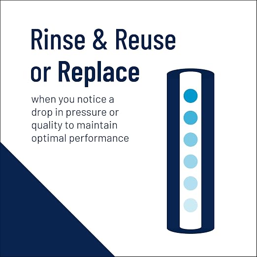 Pentair Pentek R50 Sediment Water Filter, Under Sink Pleated Polyester Filter - Image 2