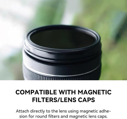 Kase 72mm Magnetic Adapter Ring, Aviation Aluminum 0.5s Snap-On Frame - Image 4