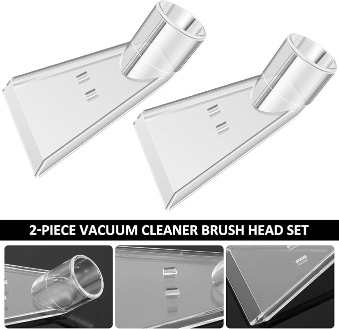 2Pcs Carpet Vac Extractor Attachment Tool, Portable Vacuum Cleaner Brush Head - Image 5