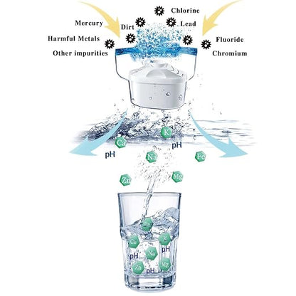 Hskyhan Water Filter Pitcher Alkaline - Image 3