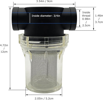 3/4" Female NPT in-Line Strainer - Image 2