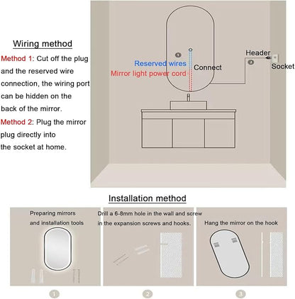 Bathroom Led Mirror ，Bathroom Mirror - Image 9