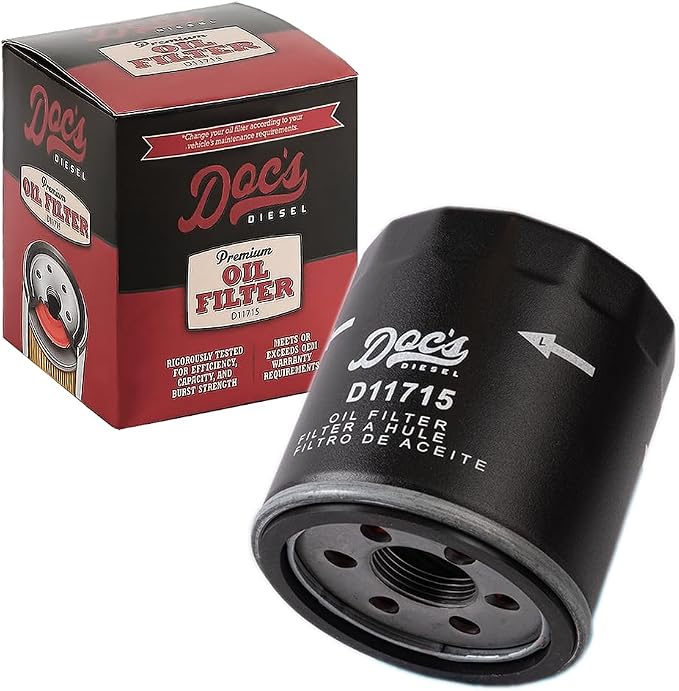 Doc's Diesel Oil Filter D11715 | Compatible by DocsDiesel