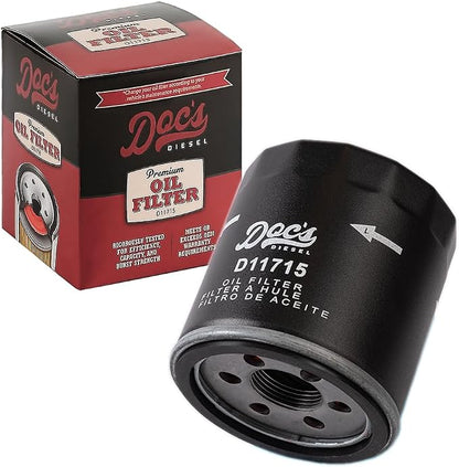 Doc's Diesel Oil Filter D11715 | Compatible by DocsDiesel