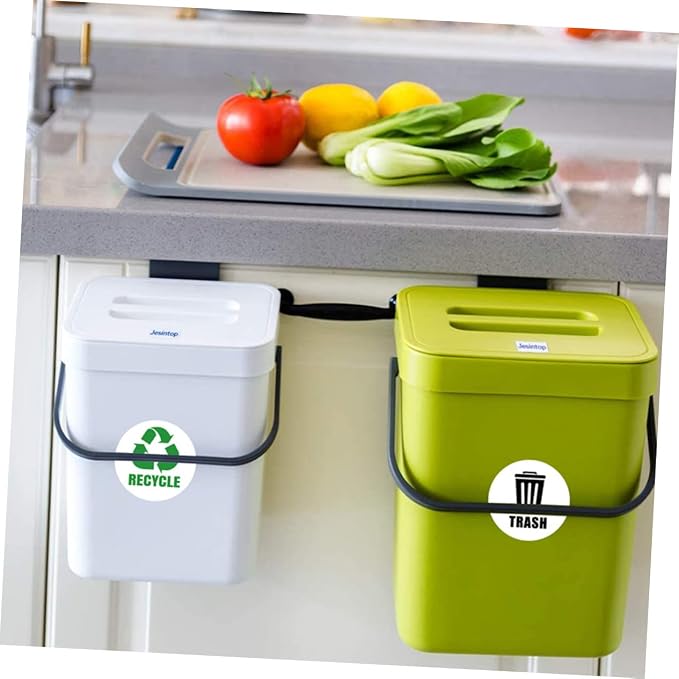 Bin Labels of Garbage Can Decals Material Reminding Stickers - Image 9