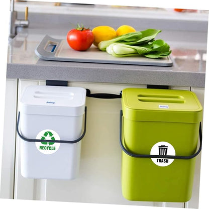 Bin Labels of Garbage Can Decals Material Reminding Stickers - Image 9