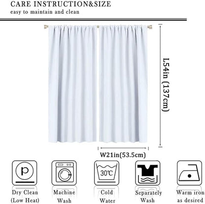 Kids Construction Equipment Window Curtains, Excavator Tractor Tow Truck Rod - Image 4