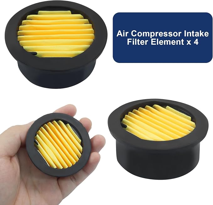 2 Pcs Air Compressor Silencer, 1/4 Inch Thread Intake Filter Muffler, 12.5 mm - Image 5