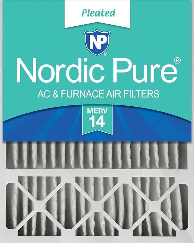 Nordic Pure 16x25x5 Honeywell/Lennox Replacement MERV 14 Air Filter 1 Pack by NordicPure