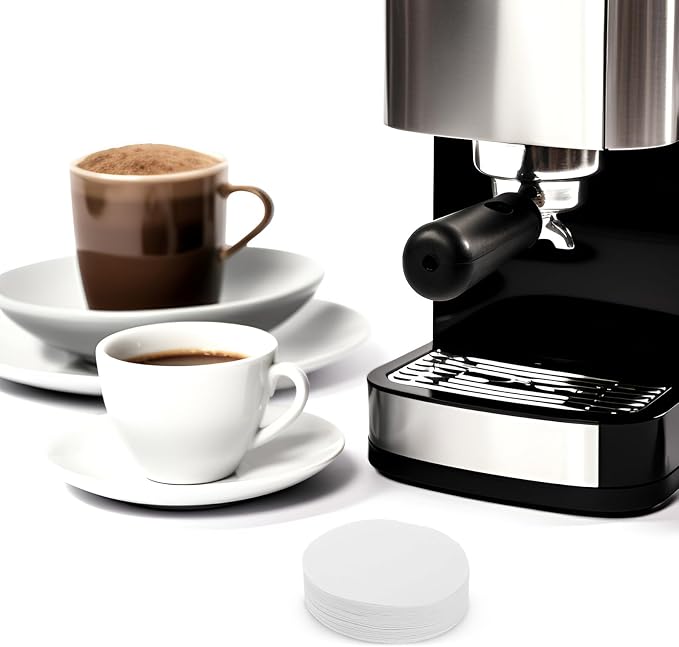 300pcs White round Disposable Coffee Filters 64mm - Image 5