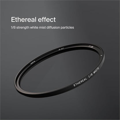 Urth 72mm Magnetic Ethereal White Mist ⅛ Diffusion Lens Filter — Cinematic - Image 2