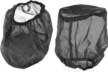 Plplaaoo Universal Air Filter Protective Cover – Black Dustproof Air Intake - Image 6