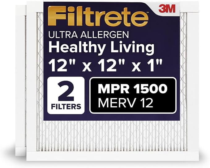 Filtrete 12x12x1 AC Furnace Air Filter, MERV 12, MPR 1500, CERTIFIED asthma & - Image 4