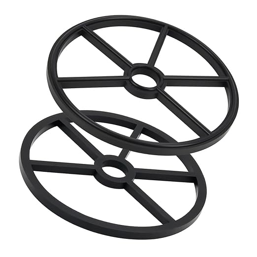2PCS High Rings Filter Valves Systems Maintenance Sealing Rubber Texture by Unknown