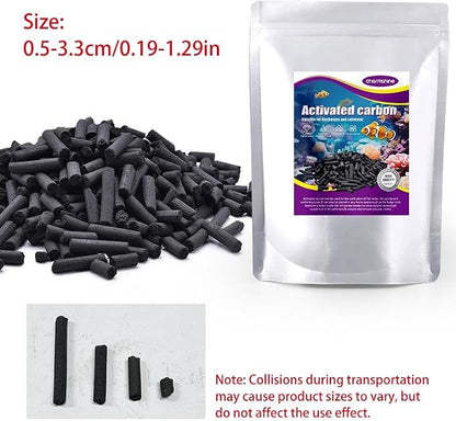 Activated Carbon Pellets for Aquarium Filter Media Activated Charcoal Bulk Fish - Image 6