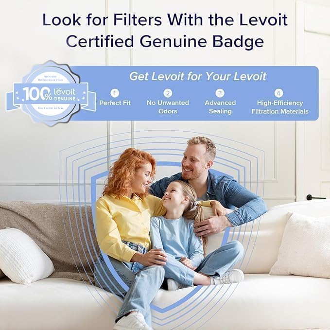 LEVOIT Vital 200S-P Replacement Filter, Genuine Air Purifier Filters, Supports - Image 7