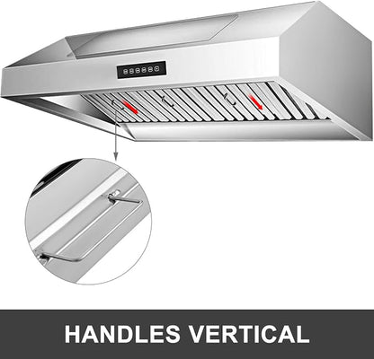 VBENLEM Pack of 6 Hood Filters 19.5W x 19.5H Inch, 430 Stainless Steel 4 - Image 8
