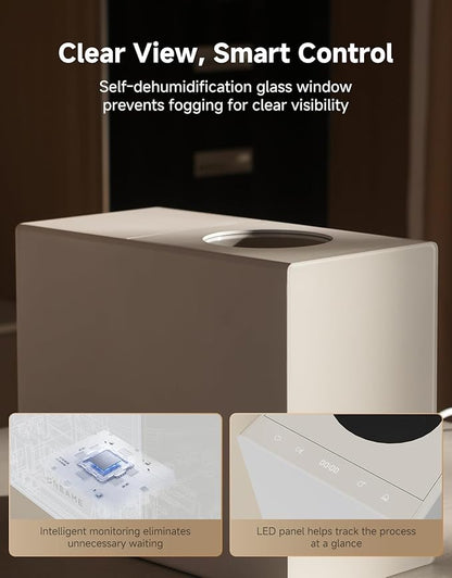 Dreame Electric Composter for Kitchen, Smart Control High-Temp Auto-Cleaning - Image 5