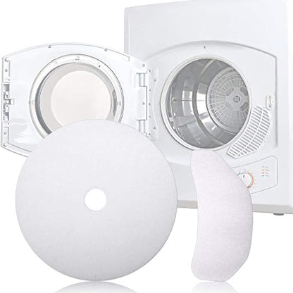 REDYY 40 Pieces Cloth Portable Dryer Exhaust Filters Set Universal Dryer Lint - Image 2