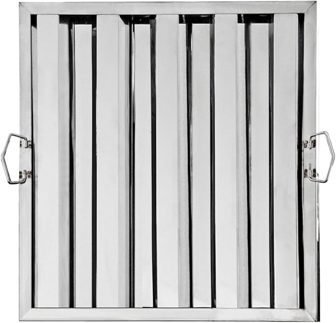 New Star Foodservice 54378 Stainless Steel Hood Filter 20" W x 20" H by NewStarFoodservice