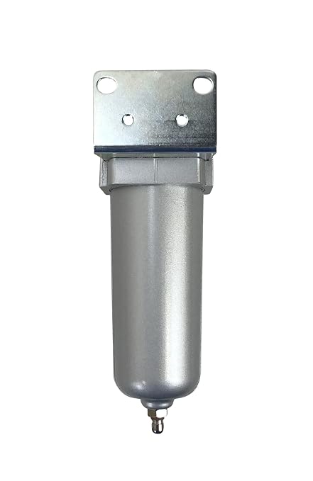 1/2" NPT Industrial Particulate Filter, Removes Water, Debris from Compressed - Image 3