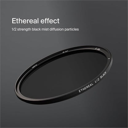 Urth 43mm Magnetic Ethereal Black Mist ½ Diffusion Lens Filter — Cinematic - Image 2