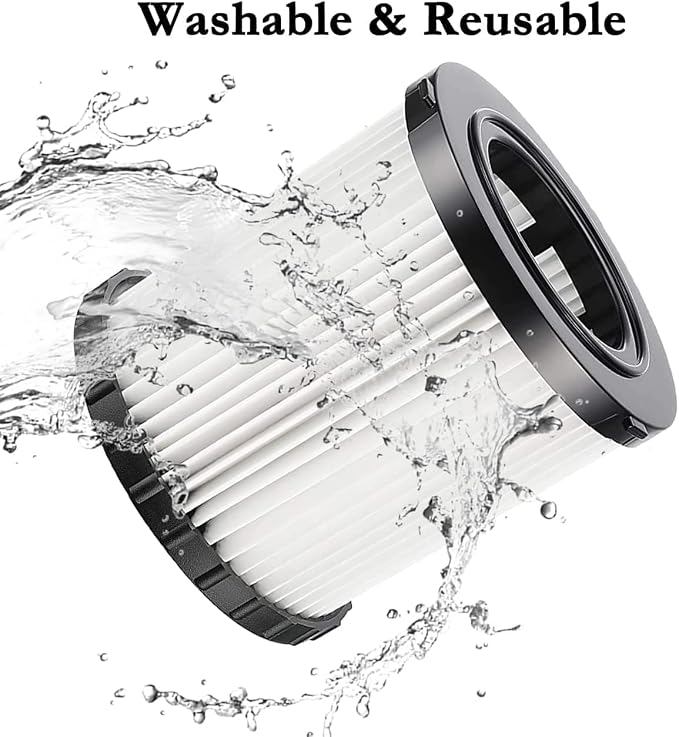 2 Pack DCV5801H Wet/Dry Vacuum HEPA Replacement Filter Compatible - Image 4