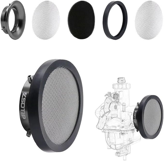40mm Carburetor Velocity Stack Air Filter Cleaner Modified Trumpet by ZSDTRP