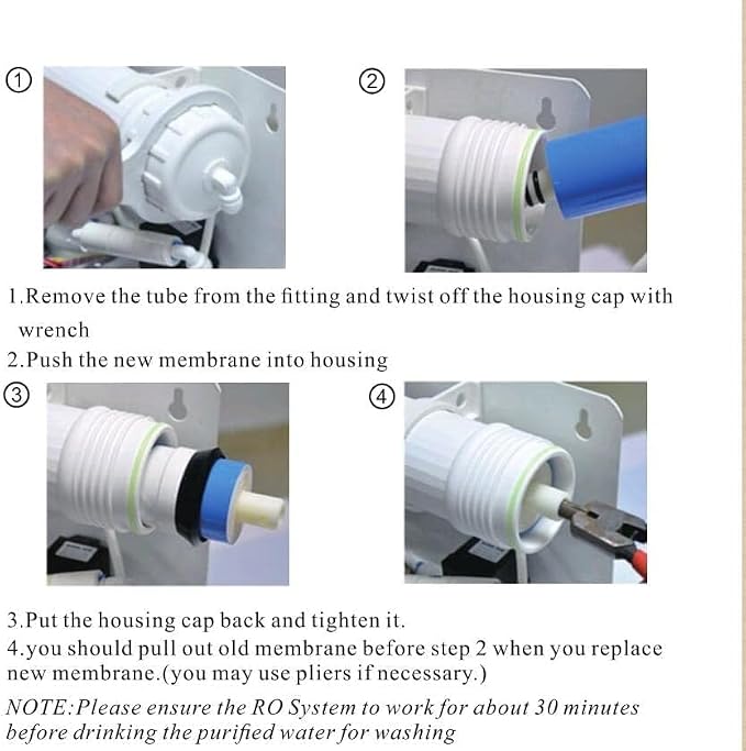 50 GPD Reverse Osmosis Membrane Replacement Filter - Image 6
