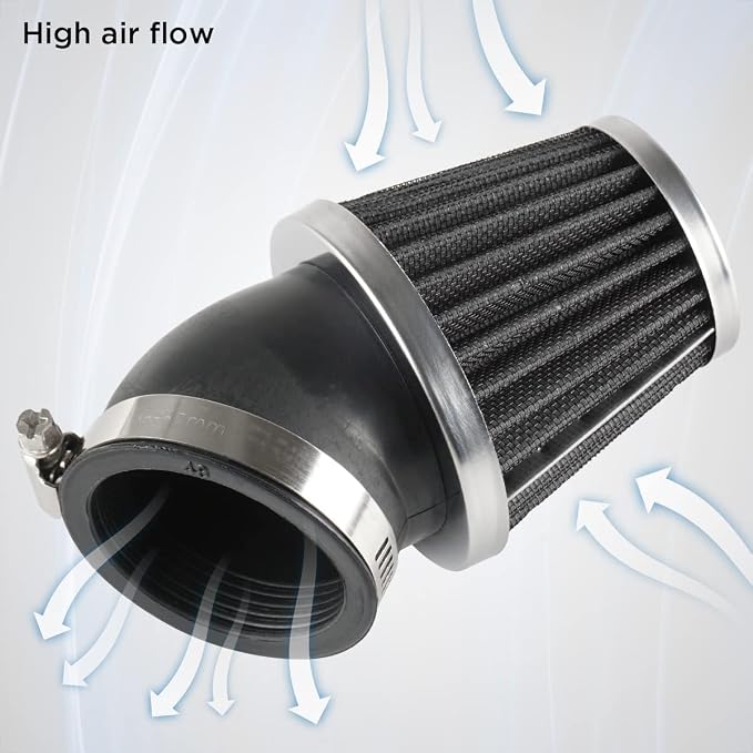 Evermotor Mini Engine Air Filter, 34mm 35mm 36mm Air Filter Replacement Cleaner - Image 6