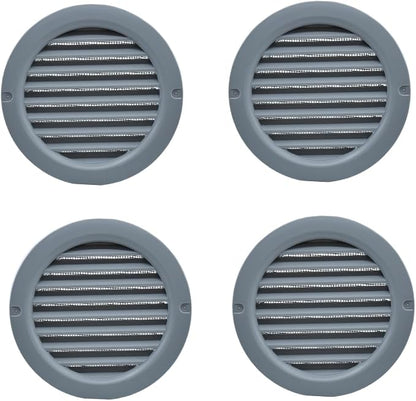 VENTS-US – 4" Round Vent Cover in Light Grey - Image 2