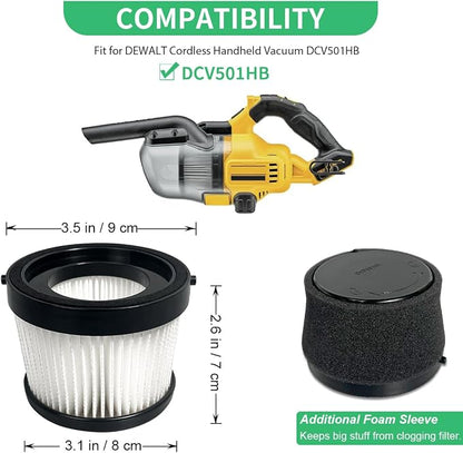 2 Pack DCV5011H HEPA Filter Compatible - Image 2