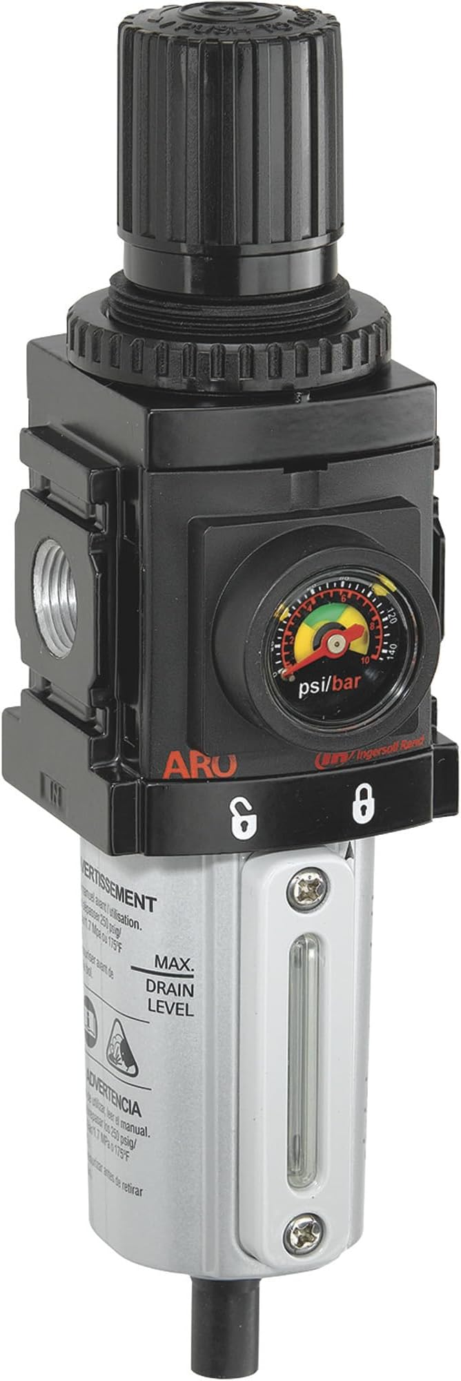 ARO P39234-600-VS Air Filter-Regulator Piggyback, 3/8" NPT - Image 5