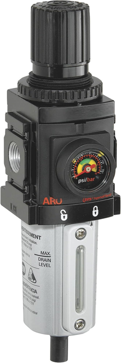 ARO P39234-600-VS Air Filter-Regulator Piggyback, 3/8" NPT - Image 4