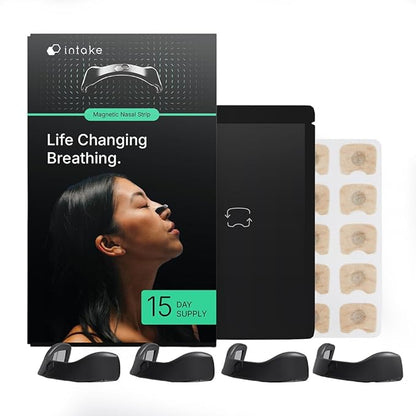 Intake Breathing Magnetic Nasal Strips Starter Kit by intake%C2%AE