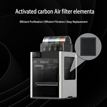 2PCS Air Filter for Bambu Lab H2D/H2S/H2D Laser, 3D Printer Activated Carbon - Image 2