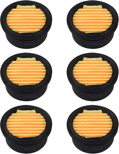 6Pcs Air Compressor Silencer Filter Elements, Air Compressor Intake Filter by ZHONGAN