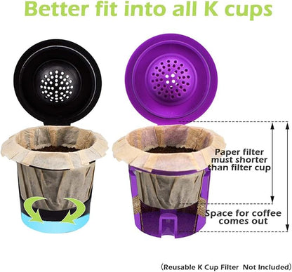 CAPMESSO Disposable Coffee Paper Filters Replacement Kerig Filter Compatible - Image 5