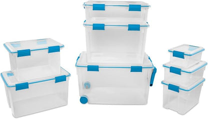 Sterilite 24-Pack Gasket Box, Weather-Resistant Storage Bins - Image 9