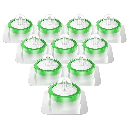 SimPure 100 Pack Sterile Syringe Filter PES, 0.22um Pore Size, 33mm Membrane by SimPure_Water