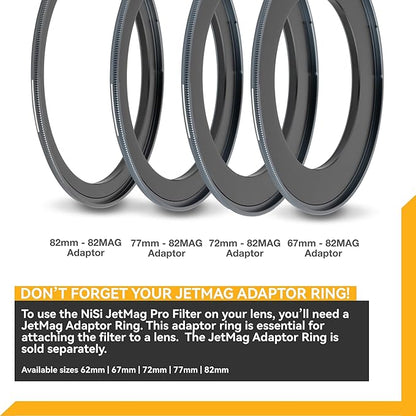 NiSi - JetMag Pro 82MAG NC UV, Magnetic UV Protection Filter, Blocks UV Light - Image 4