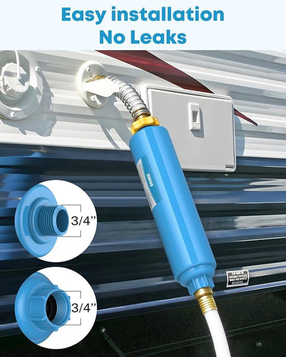 Kohree RV Water Filter, NSF Certified, Inline Water Filter Reduces Chlorine - Image 7