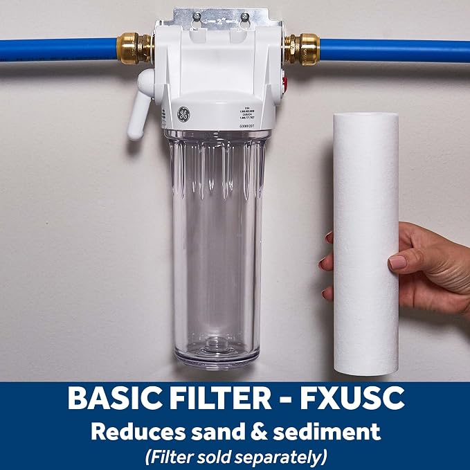 GE Whole House Water Filtration System, Rust & More, Install Kit & Accessories - Image 7