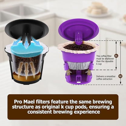 Pro Mael 360 Count Disposable K Cup Filters, Coffee Filter Paper - Image 5