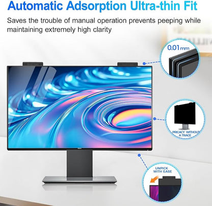 2Pack Magnetic 27 Inch Privacy Screen - Image 4