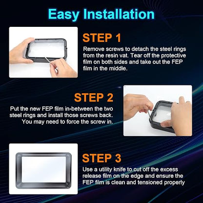 6PCS FEP Film for ANYCUBIC Photon Mono X, Mono X2, Mono X 6K, Mono X 6Ks - Image 8