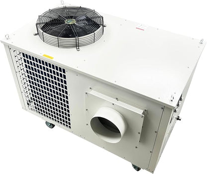 220V Industrial Air Conditioner, 51100 BTU Portable Spot Cooler, 2700m³/h Air - Image 5