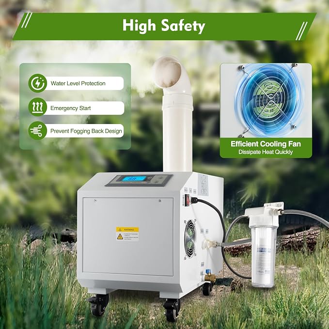 Agricultural Ultrasonic Humidifier, 110V 300W Agricultural Humidifier - Image 5