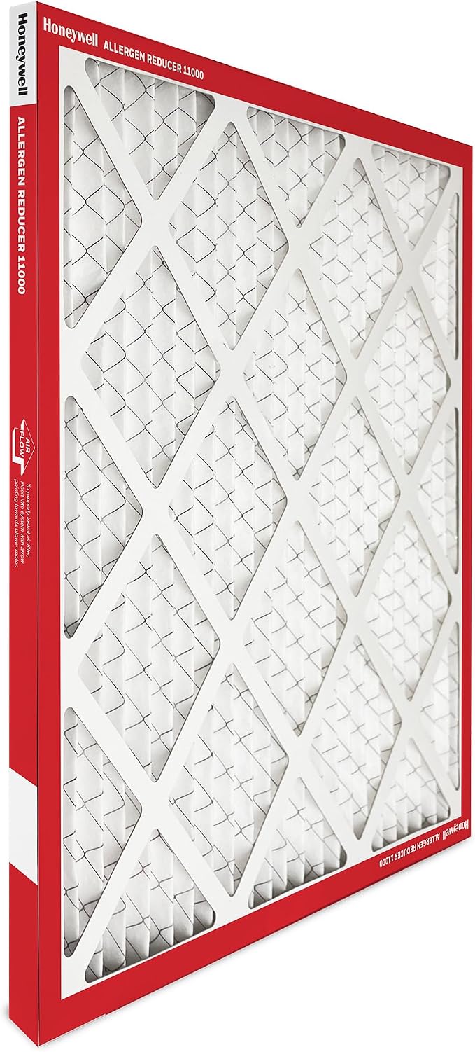 Honeywell 12x12x1 MERV 11 Allergen Reducer 11000 Electrostatic Pleated HVAC AC - Image 5