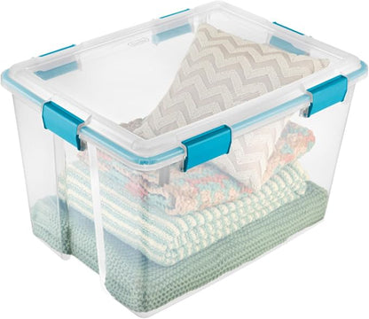 Sterilite 8-Pack Gasket Box, Weather-Resistant Storage Bins - Image 8